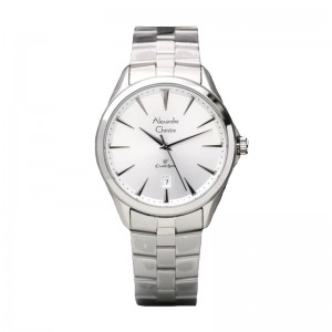 Alexandre Christie AC 8620 Silver White Man MDBSSSL
